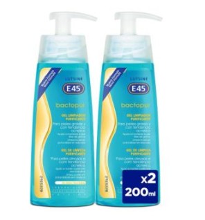 Bactopur Gel Limpiador 2Ud 50% Dto 200 Ml Lutsine