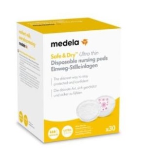 Discos Desech Safe&Amp  Dry Ultra Thin 30Un Medela
