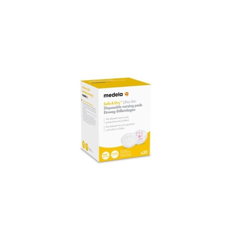 Discos Desech Safe&Amp  Dry Ultra Thin 30Un Medela