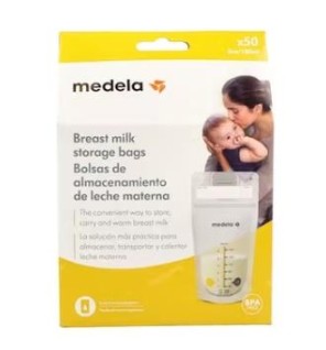 Bolsa Almacen Leche Materna 50Un 008.0411 Medela