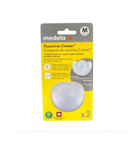 Pezonera Sili Contact T/M 20Mm 2Un 2001594 Medela
