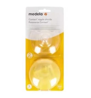 Pezonera Sili Contact T/S 16Mm 2Un 2001626 Medela