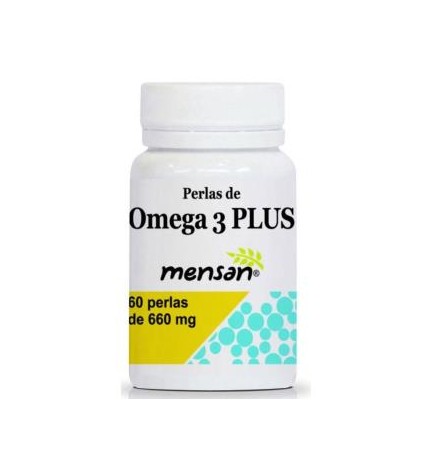 Omega 3 Plus +Dha 600Mg 60Perlas. Mensan