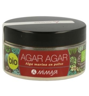 Alga Agar-Agar Polvo 40 Gramos Bio Mimasa