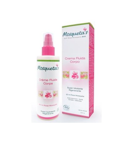 Rosa Mosqueta Crema Fluida Cuerpo Hidratante 200Ml Mosqueta´S
