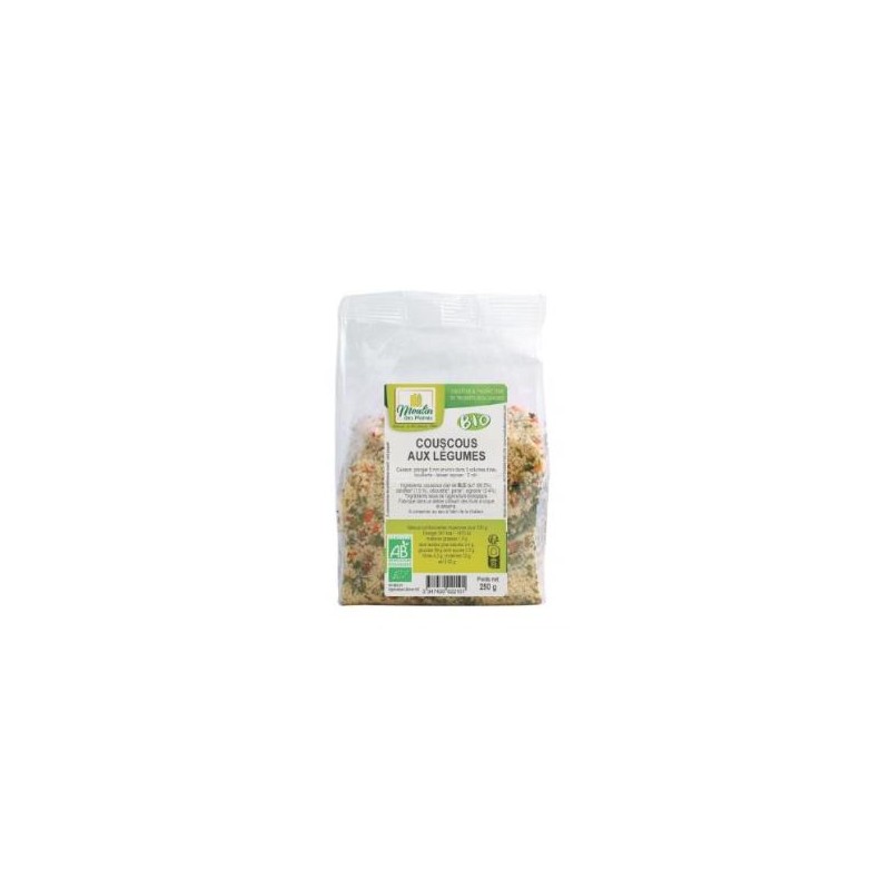 Cuscus Con Verduras 250Gr Bio Moulin Des Moines