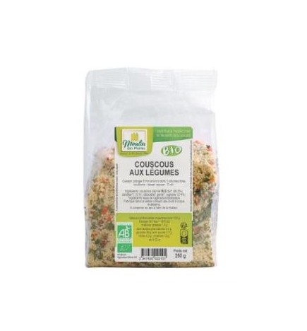Cuscus Con Verduras 250Gr Bio Moulin Des Moines