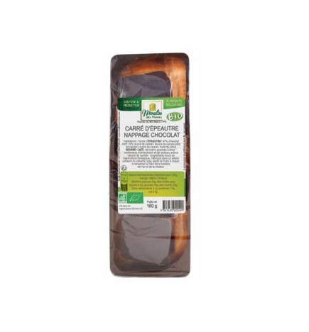 Galleta De Espelta Chocolate 160 Gr Bio Moulin Des Moines