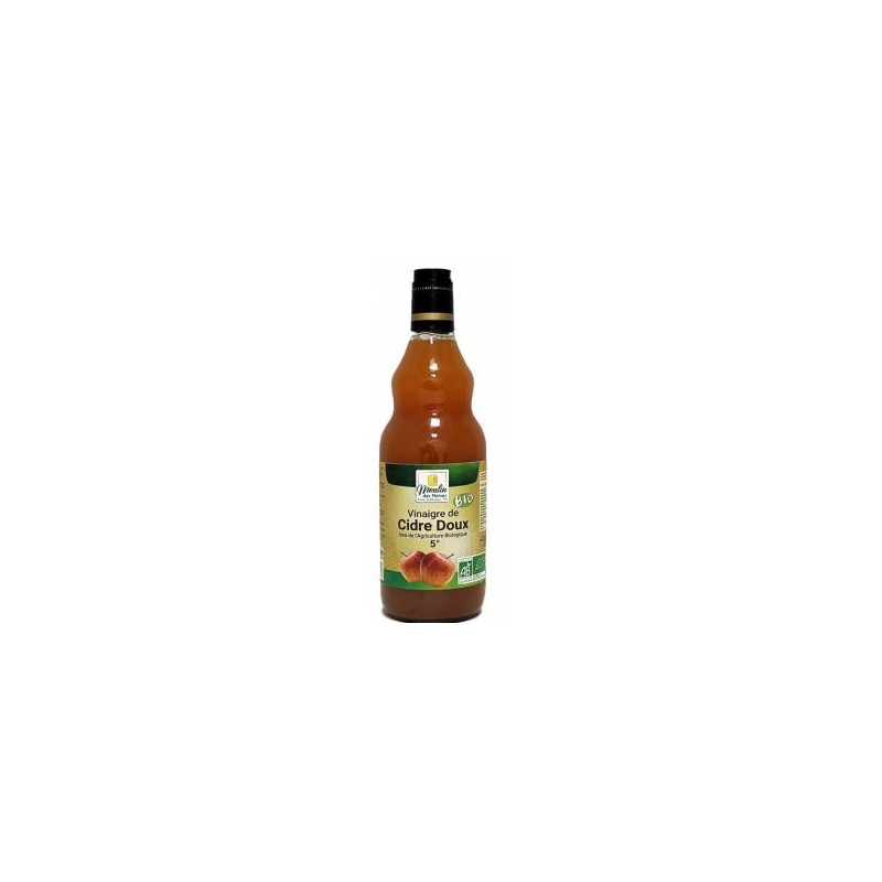 Vinagre Bio De Sidra 100 % 75Cl Bio Moulin Des Moines
