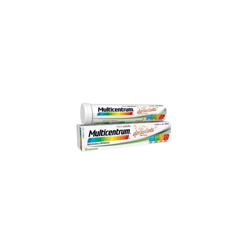 Multicentrum Adulto 20 Comprimidos Eferv. Multicentrum Multicentrum Adulto 20 Comprimidos Eferv. Multicentrum