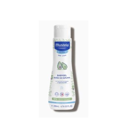 Babygel Baño De Espuma Bebe-Niño 200 Ml Mustela