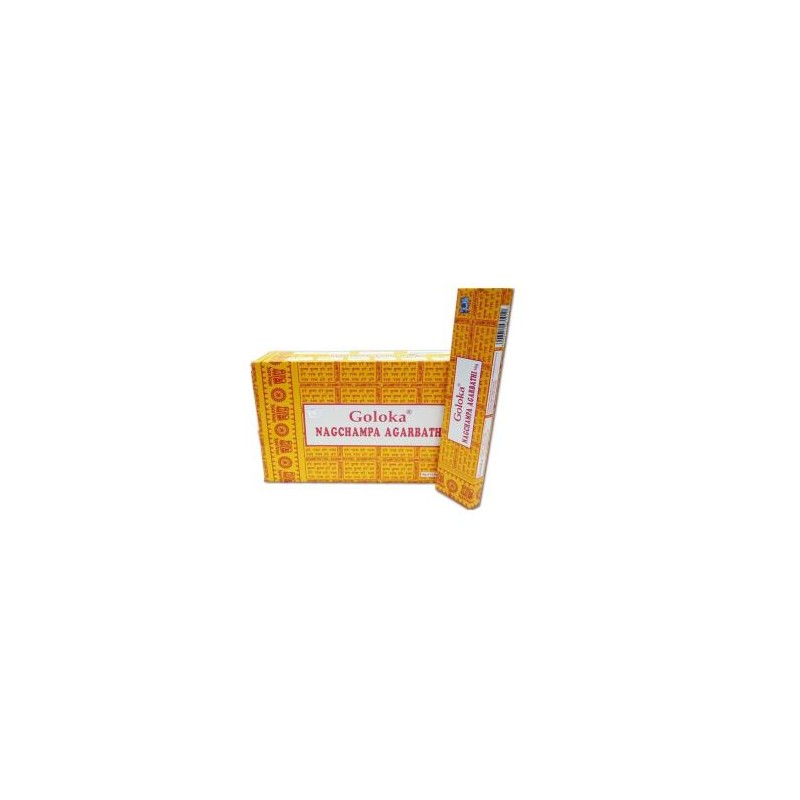 Incienso Goloka Pack 12 Cajitas X 16 Gramos Nag Champa