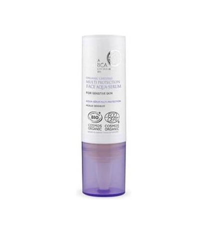 Aqua-Sérum Facial Multiprotección Certificado Orgánico Para Piel Sensible, 15 Ml Natura Siberica