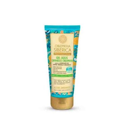 Gel Rizos Definidos Oblepikha Para Cabellos Ondulados Y Rizados, 200 Ml Natura Siberica