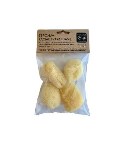 Esponja Facial 4Uds Naturaspa