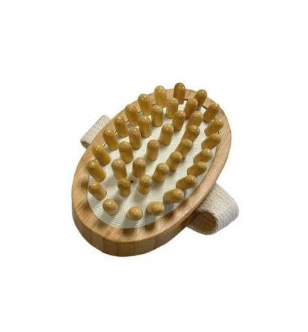 Cepillo Masajeador Bambu Anticelulitico Naturaspa