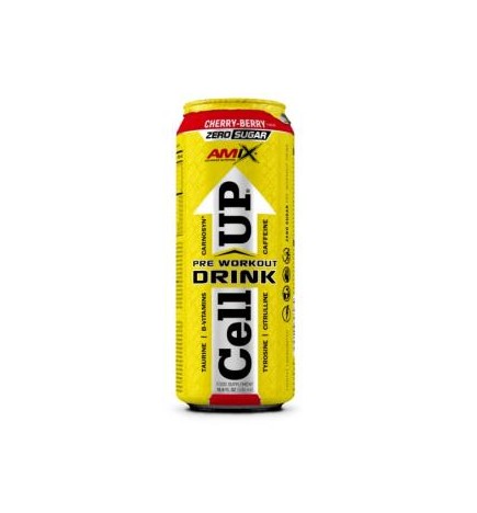 Pre Entreno Cellup Functional Drink 500 Ml Cereza Amix Pro