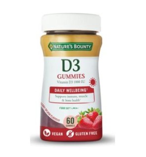 Vitamina D3 60 Gominolas Nature´S Bounty