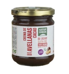 Crema De Cacao Y Avellanas 200 Gramos Bio Sg Vegan Naturgreen
