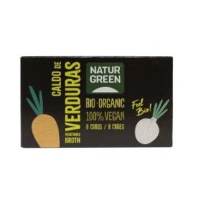 Caldo De Verduras Cubitos 8Uds. Naturgreen