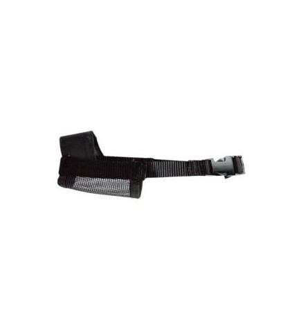 Bozal Nylon Negro Talla M Nayeco Vet