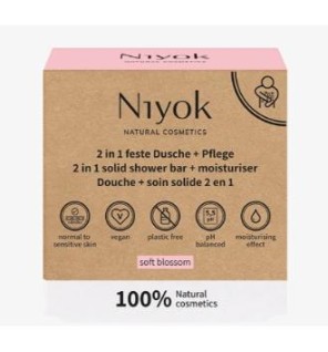 Limpiador Corporal Con Locion Soft Blossom 80 Gr Niyok