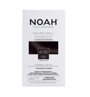 Tinte Capilar Marrón Café, 140 Ml (4.06) Noah