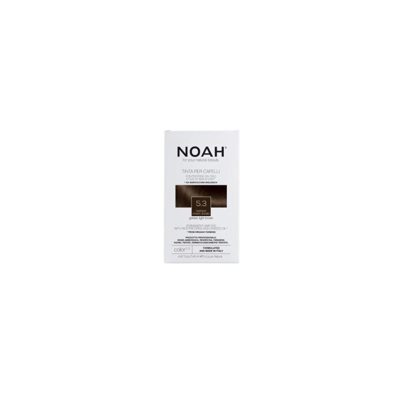 Tinte Capilar Castaño Dorado, 140 Ml (5.3) Noah