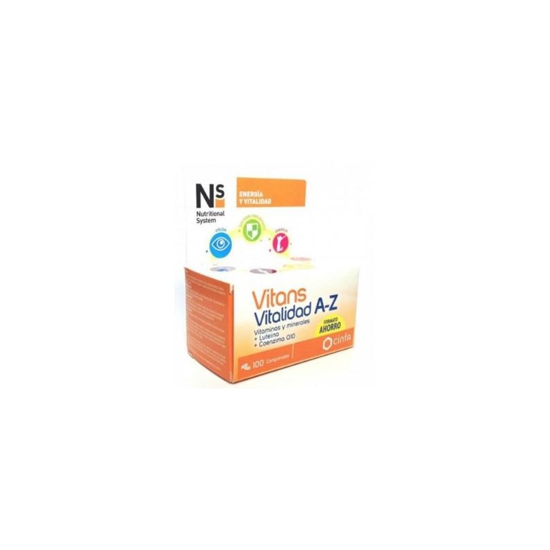 Ns Vitans Vitalidad A-Z 100 Comp Ns