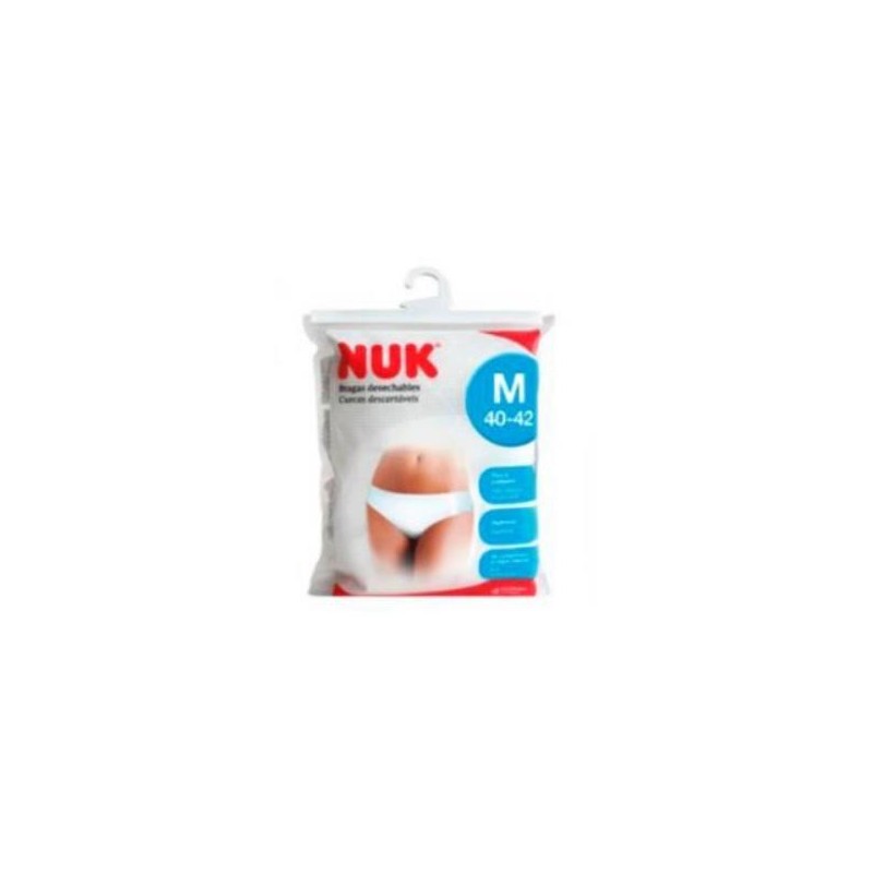 Bragas Desechables M 4Ud. Nuk