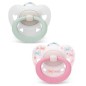 Chupete Signature 0-6 Silicona 2Ud. Nuk