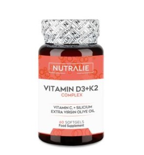 Vitamina D3+K2+Vit C Complex 60 Capsulas Nutralie
