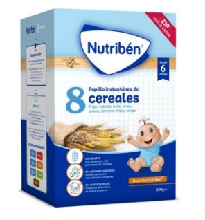 Nutriben 8 Cereales 600 Gramos Nutriben