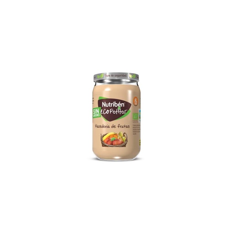 Nutriben Eco Potito Macedonia 235 Gramos+6M Nutriben Nutriben Eco Potito Macedonia 235 Gramos+6M Nutriben