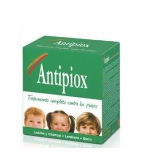 Antipiox Pack ( Loción+Champu+Liendrera ) Antipiox