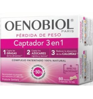 Oenobiol Captador 3 En 1 60 Capsulas Oenobiol