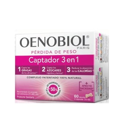 Oenobiol Captador 3 En 1 60 Capsulas Oenobiol