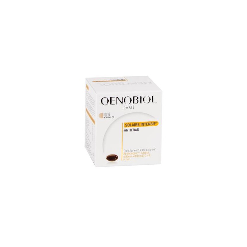 Oenobiol Solaire Intensif Antiedad 30 Capsulas Oenobiol