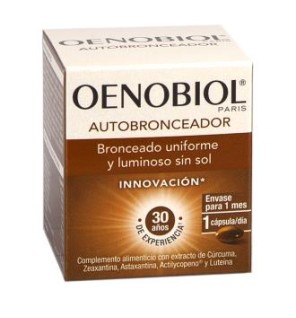 Oenobiol Autobronceador 30 Capsulas Oenobiol