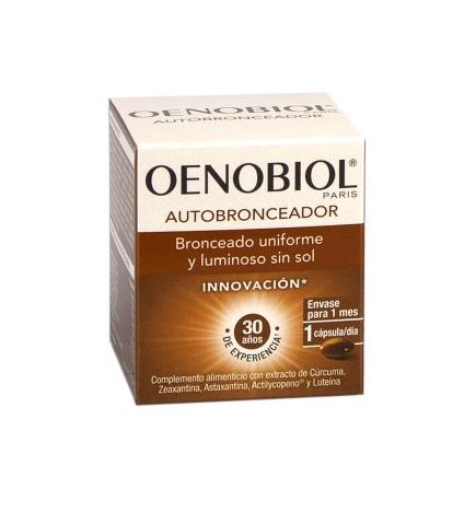 Oenobiol Autobronceador 30 Capsulas Oenobiol