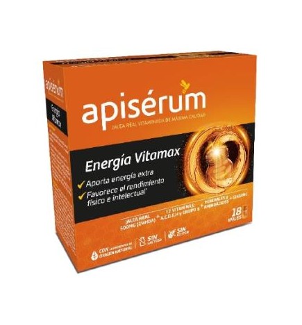 Apisetum Energia Vitamax 18Viales Apiserum