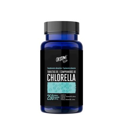 Chlorella 500Mg 250 Comprimidos Bio Sg Vegan** Okami Bio