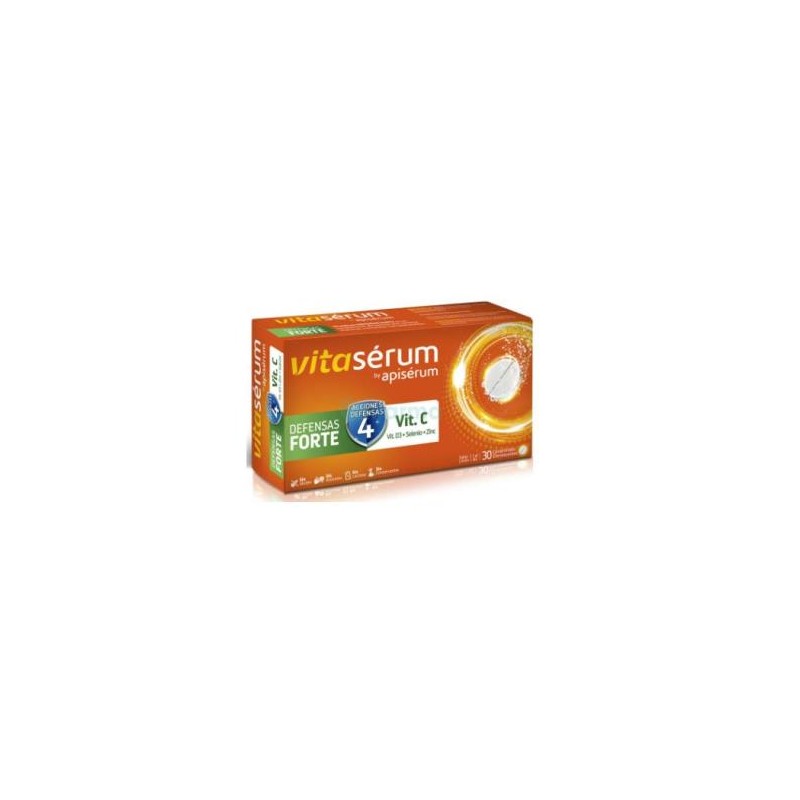 Vitaserum Defensas Forte 30 Comprimidos Apiserum