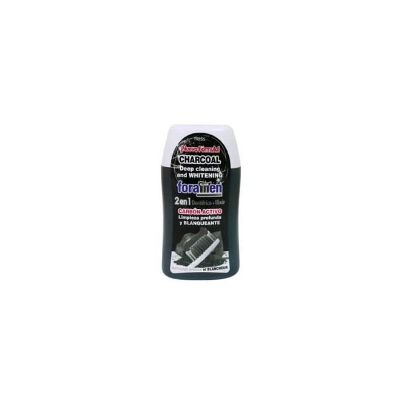 Crema Dental Charcoal Carbon Activo 2En1 100 Ml Oradent Crema Dental Charcoal Carbon Activo 2En1 100 Ml Oradent