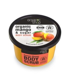 Exfoliante Corporal Reparador Mango, 250 Ml Organic Shop