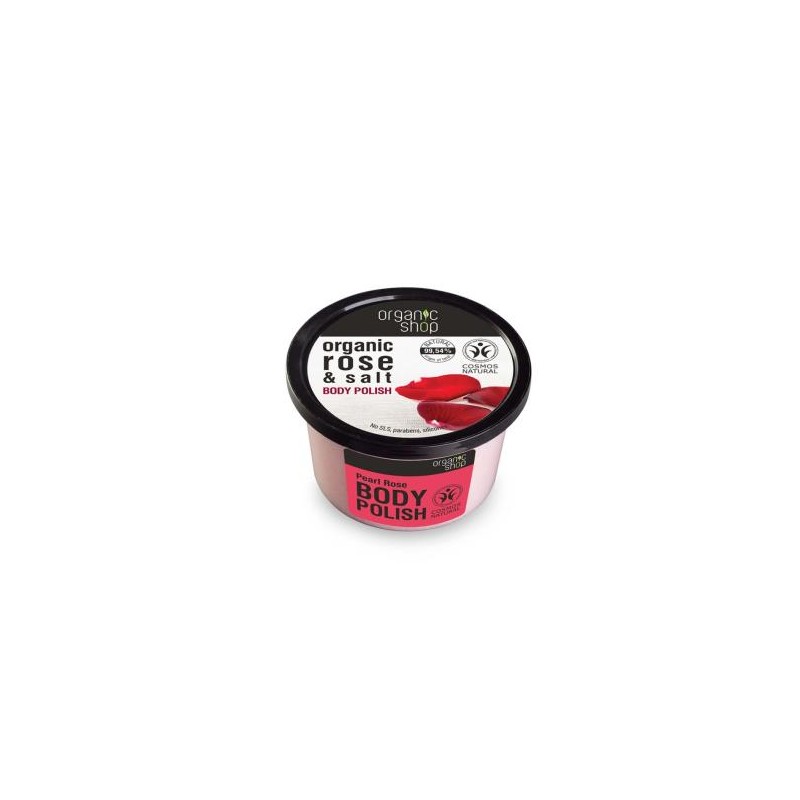 Exfoliante Corporal Reafirmante Rosa, 250 Ml Organic Shop Exfoliante Corporal Reafirmante Rosa, 250 Ml Organic Shop