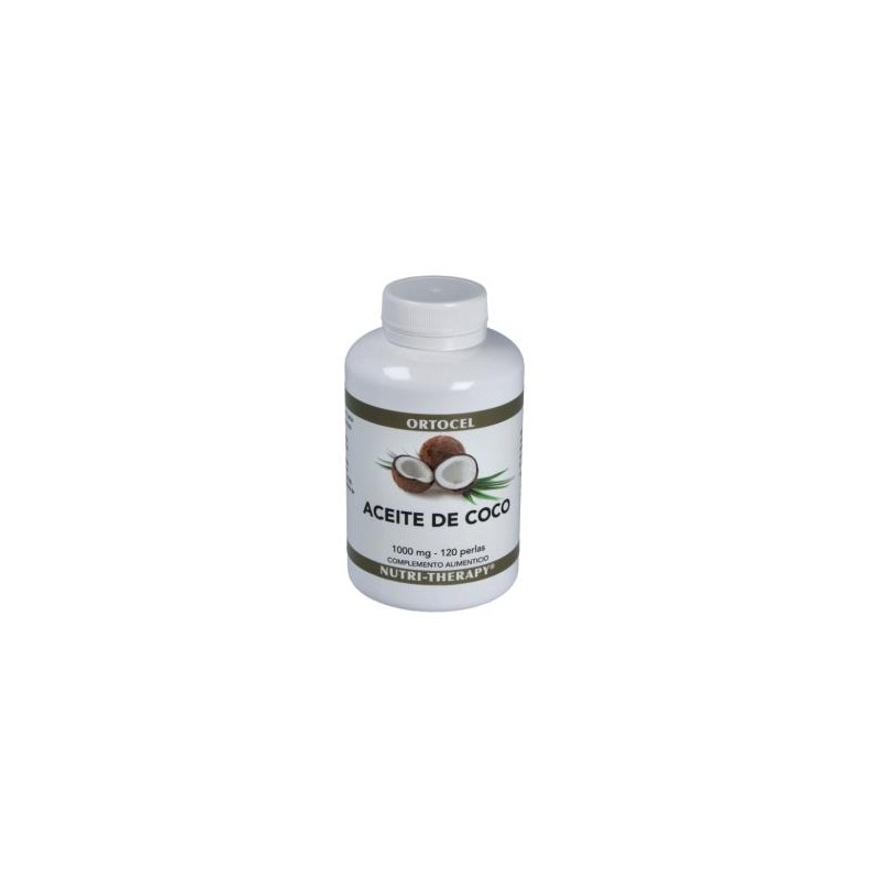 Aceite De Coco 1000Mg. 120Perlas Ortocel Nutri-Therapy