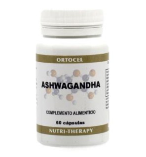 Ashwagandha 450Mg. 60 Capsulas Ortocel Nutri-Therapy