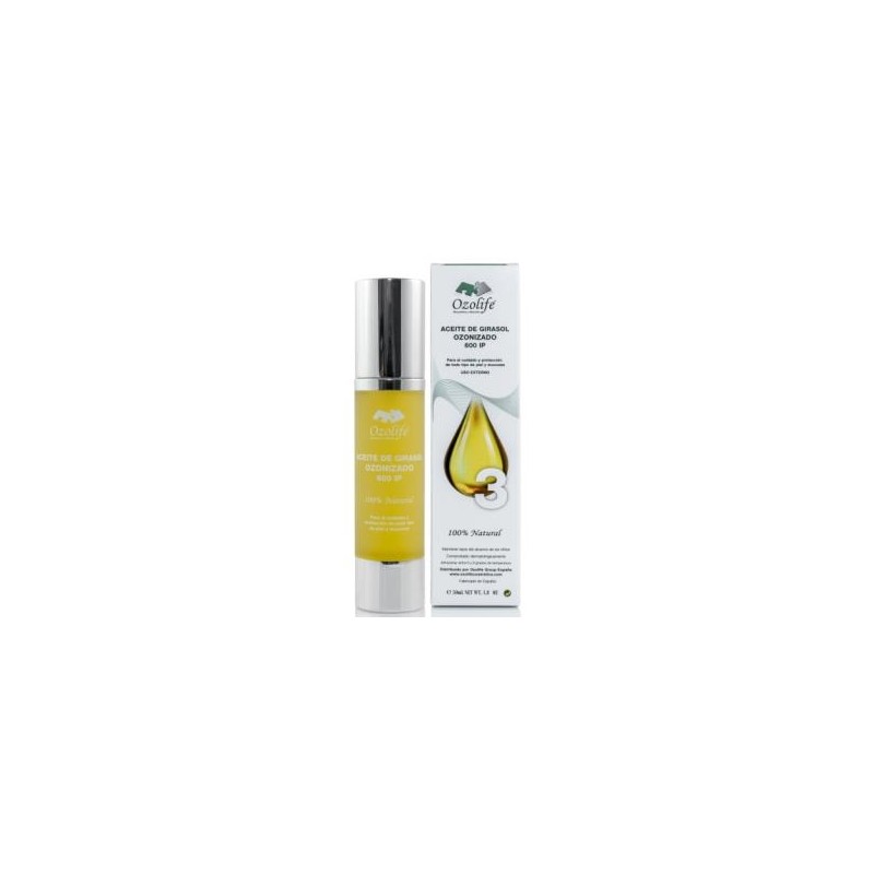 Aceite Girasol Ozonizado 600Ip Airless 50 Ml Ozolife Biocosmetica Y Nutricion