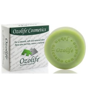 Jabon De Ozono Pastilla 100 Gramos Ozolife Biocosmetica Y Nutricion